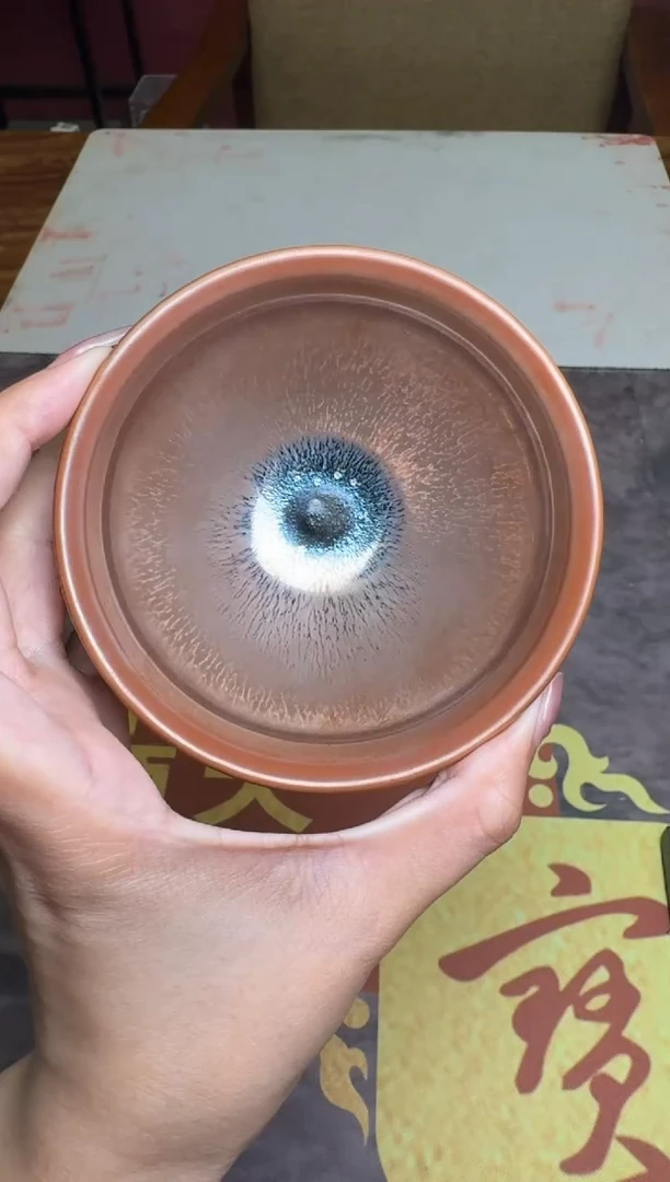 茶盏黄宝庆柴烧盏57