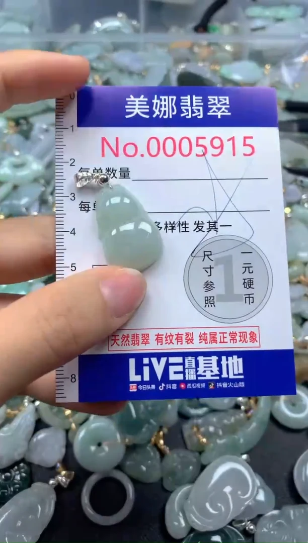 颈饰未镶嵌翡翠5915