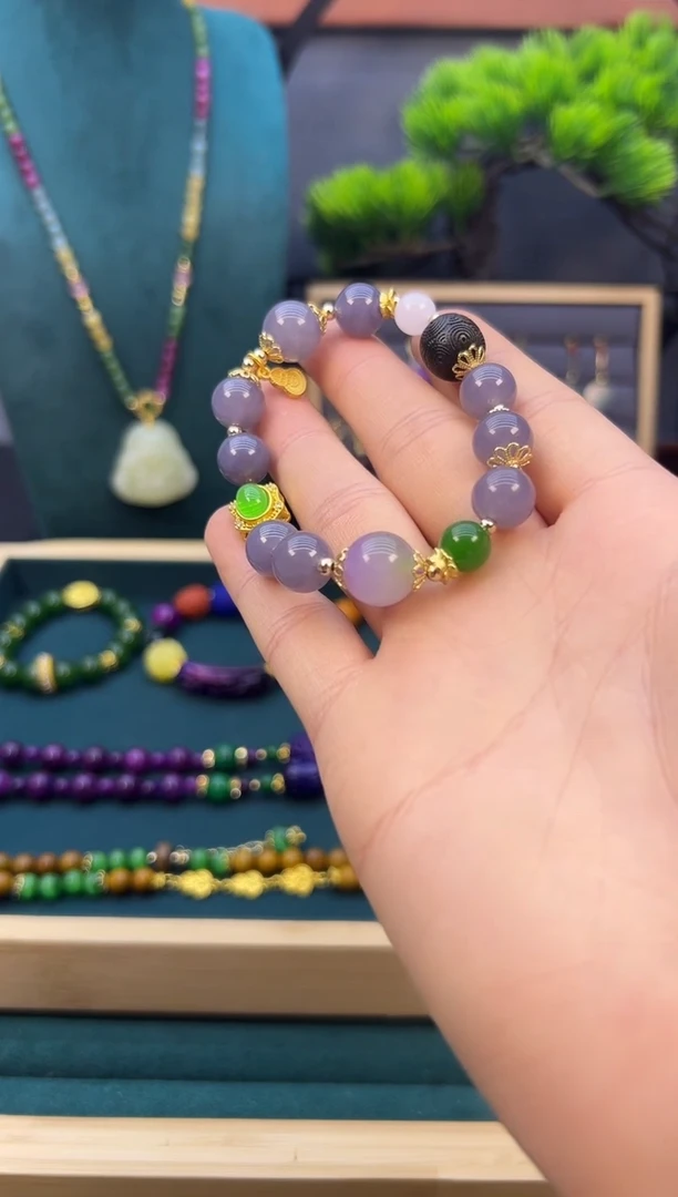 【闪购商品】和田玉手链14K金镶嵌DSSSSSSSSSS