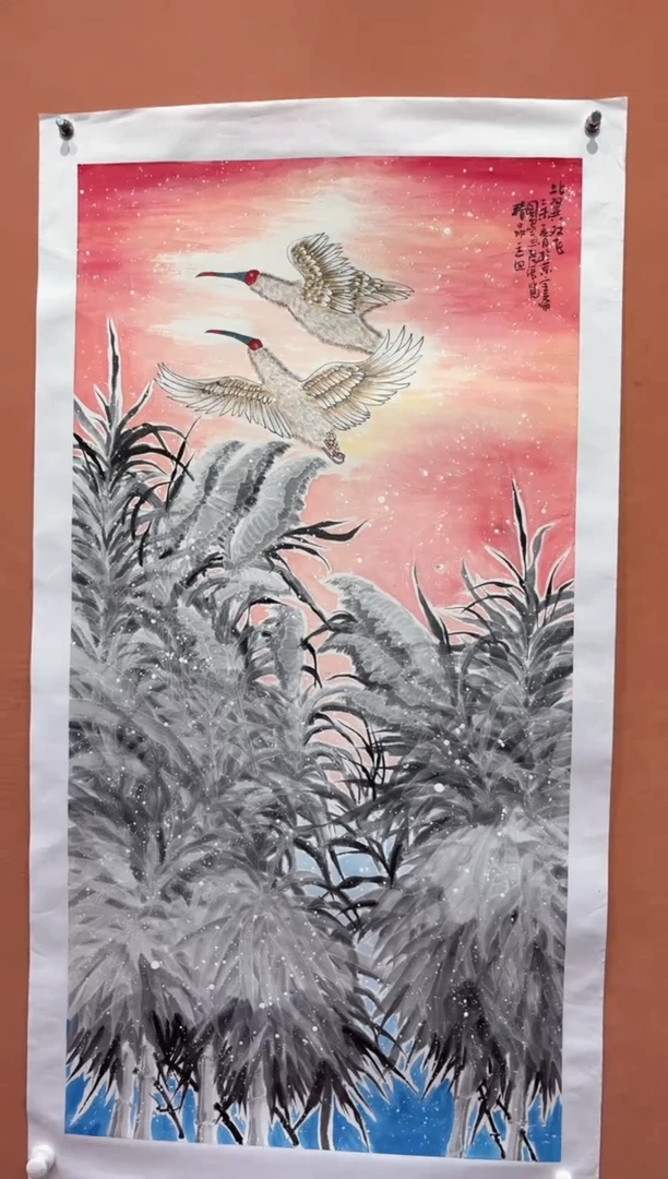 国画师立照老师国画作品