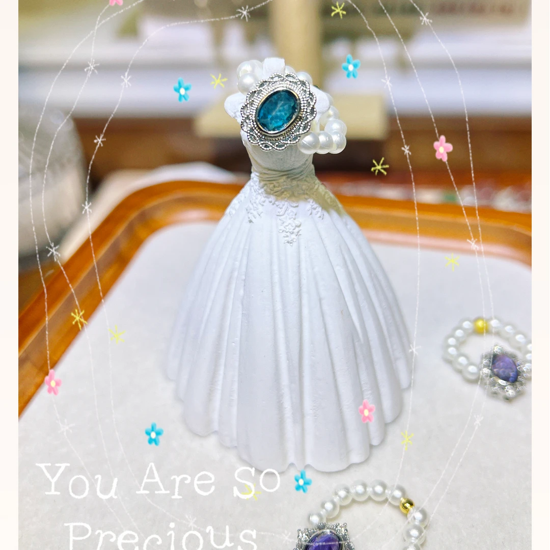 DIY散珠串珠魔盒戒指指围5.5-6mm时尚单品