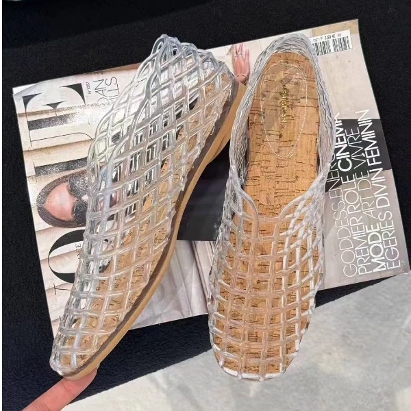 诗歌兰2025夏季新款沙滩凉鞋果冻鞋