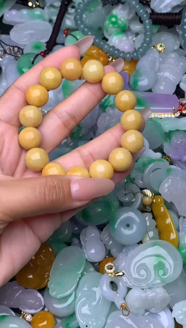 翡翠未镶嵌颈饰天然缅甸翡翠吊坠