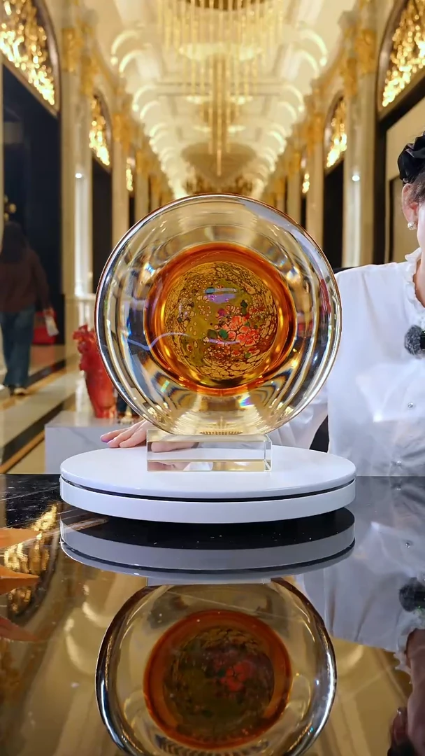摆件AJ05156金色行星+14*16透底座