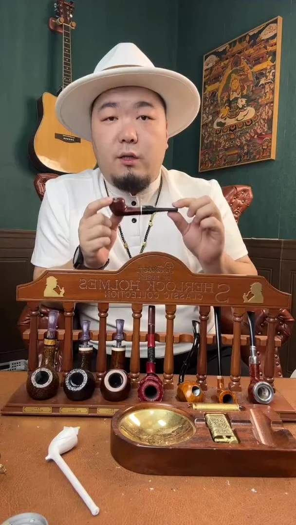 石楠木木雕款意大利进口石楠木烟斗