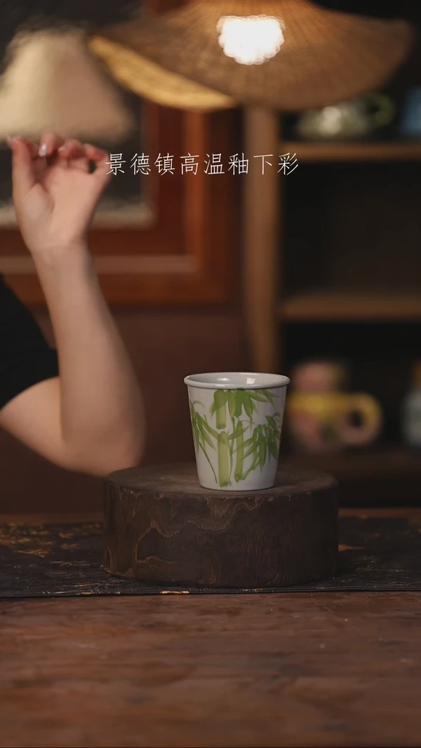 景德镇高温釉下手绘陶瓷074