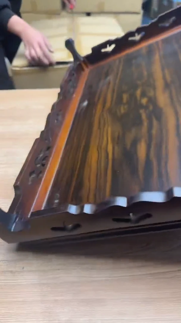 条纹乌木类案台李*希445墨樱社专属定闪链接木