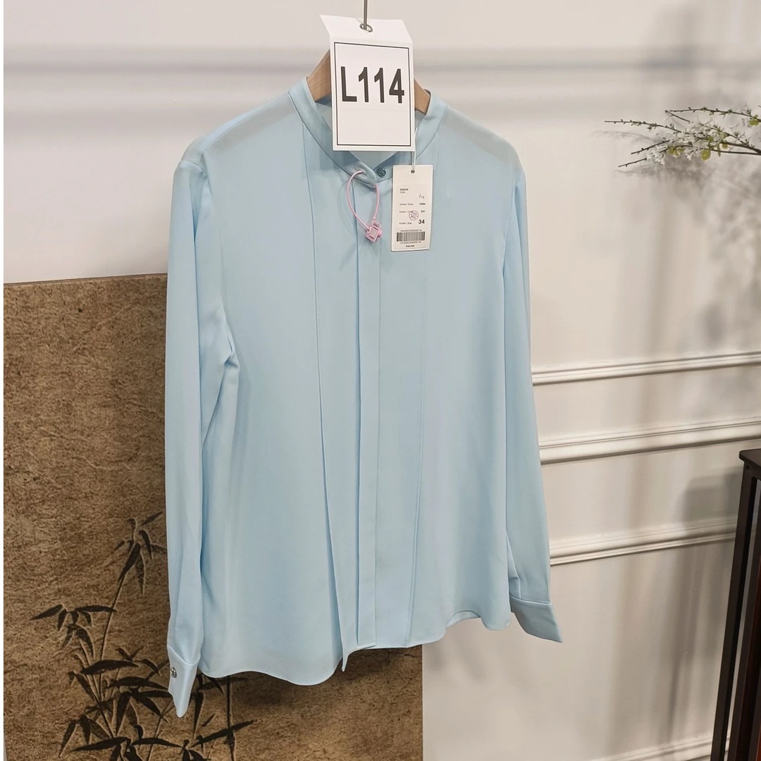 L114/Laur*l纱感长袖衬衫LWL203C00600