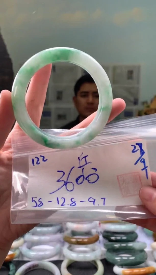 未镶嵌手镯翡翠兵*翡翠手镯 下单联系小耳机#122