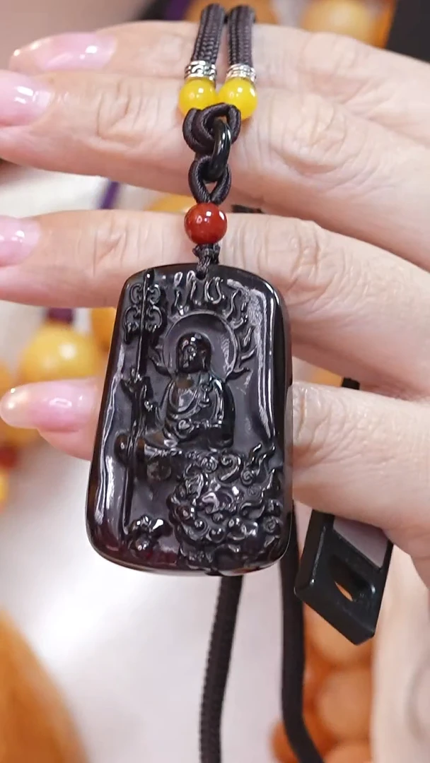 琥珀颈饰未镶嵌8292天然蜜蜡珠宝奇石云端妖孽全部保真