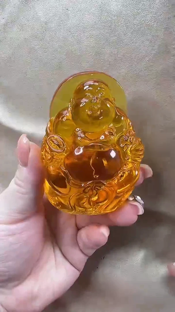 琥珀颈饰未镶嵌吊坠