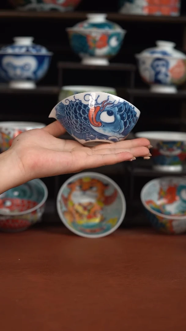 昨明蓝鱼公道杯（微瑕福利）