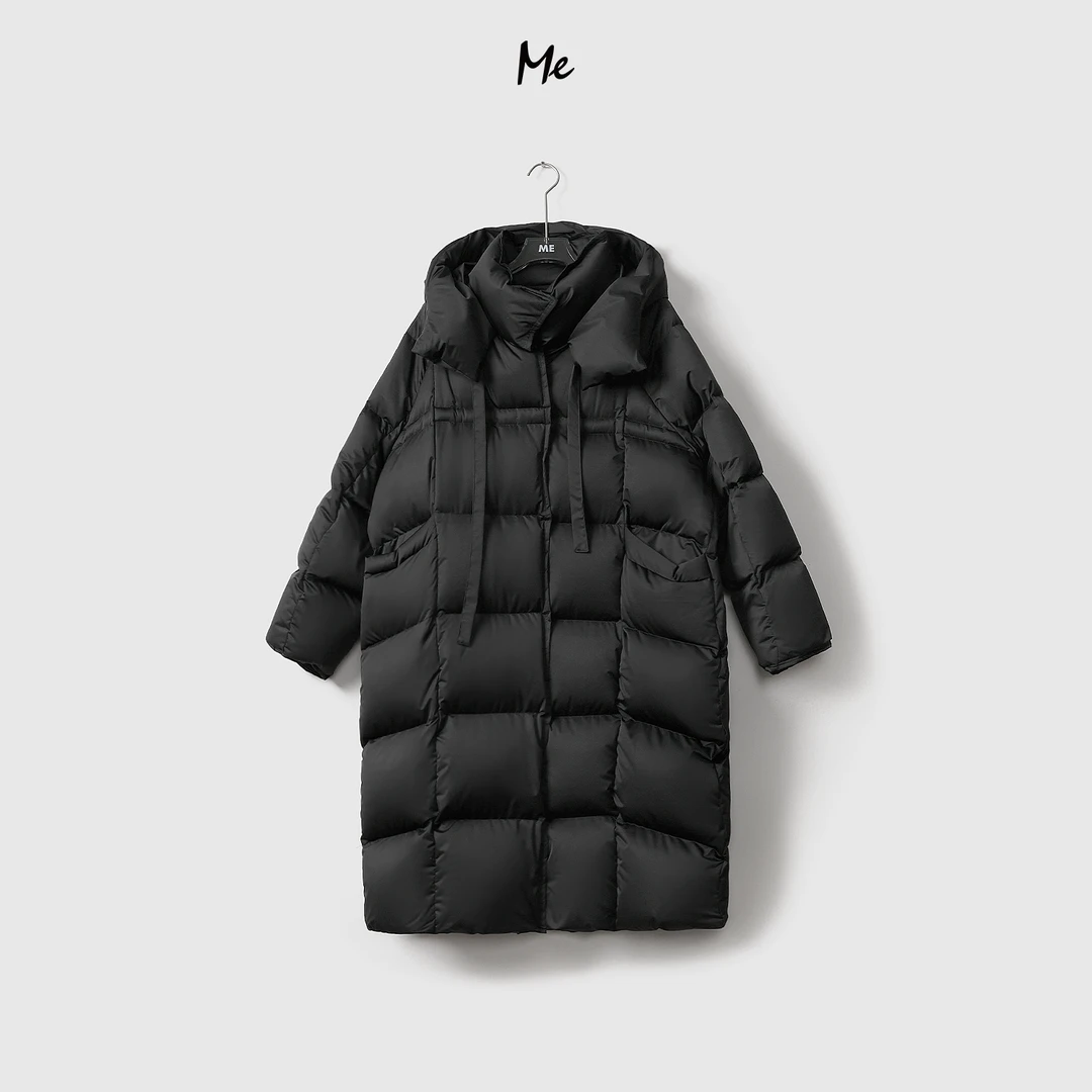 ME【锁温鹅绒服】 白鹅绒保暖厚款百搭休闲简约新款羽绒服 MEQC4393
