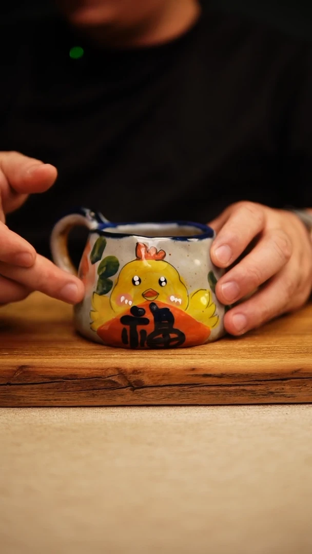 @@陶园瓷舍@@纯手工手绘@高温釉下彩