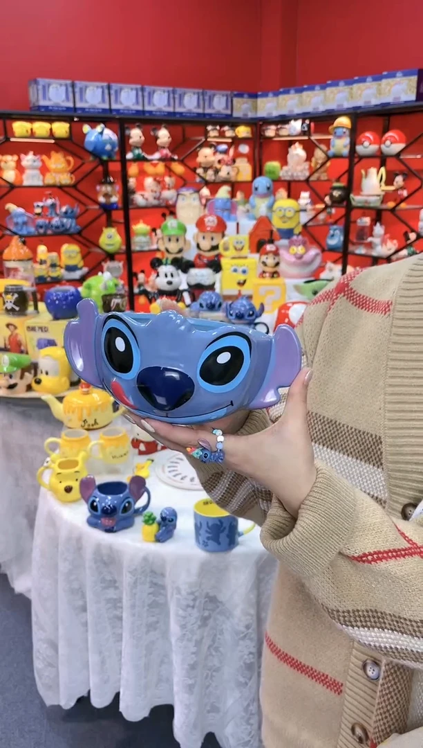 【闪购商品】1@@史迪奇水果沙拉碗