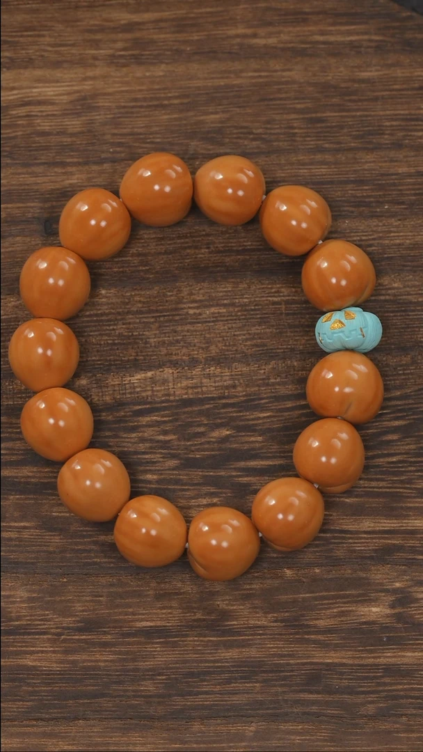 绿松石未镶嵌手链1