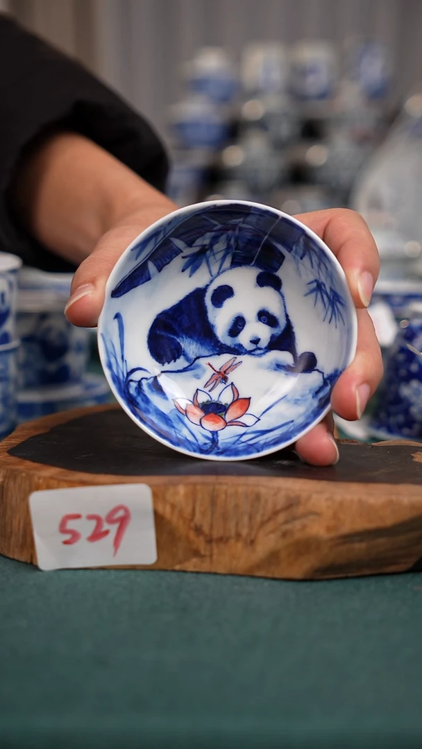 瓷529全手工手绘茶器