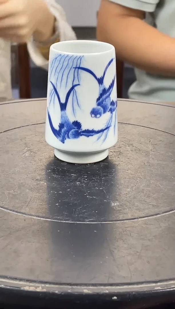 杯子景德镇陶瓷手工手绘杯