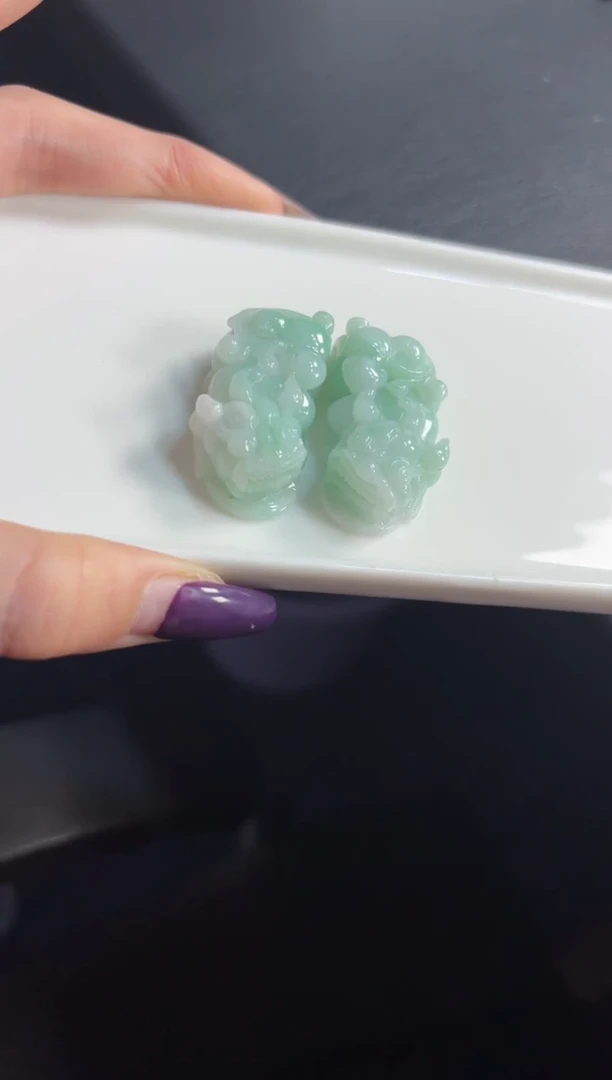 未镶嵌挂件翡翠多样性发一件1129-10003