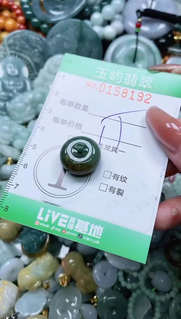翡翠未镶嵌颈饰闪购0158192