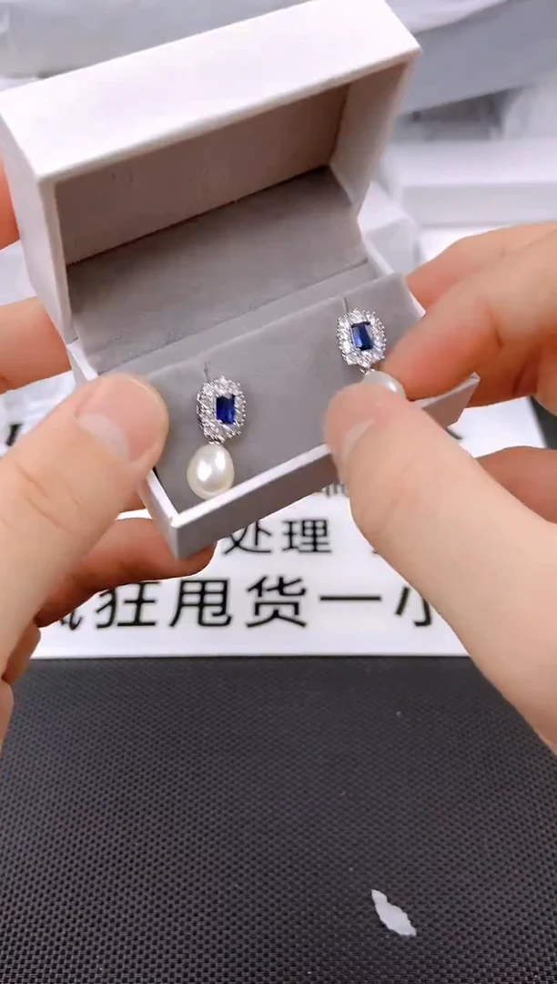 未镶嵌耳饰淡水珍珠ed1054