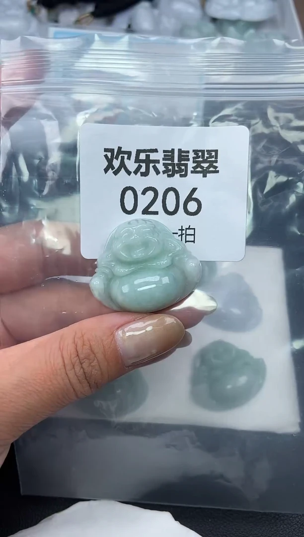 颈饰未镶嵌翡翠缅甸天然翡翠0206