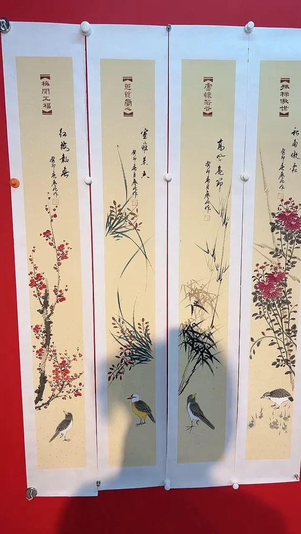 国画廖化老师国画作品