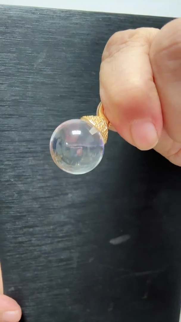 颈饰银S925镶嵌水晶水晶挂坠