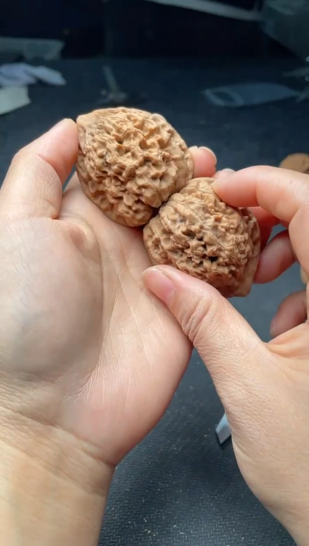 把件文玩核桃w138  官帽 44尺