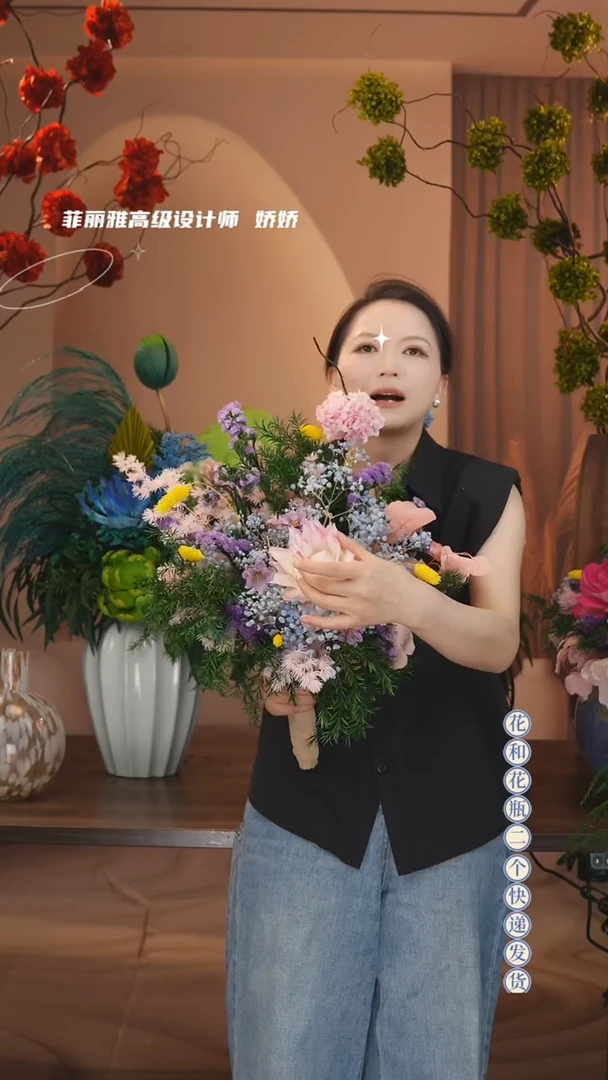 ：单花束不带花瓶