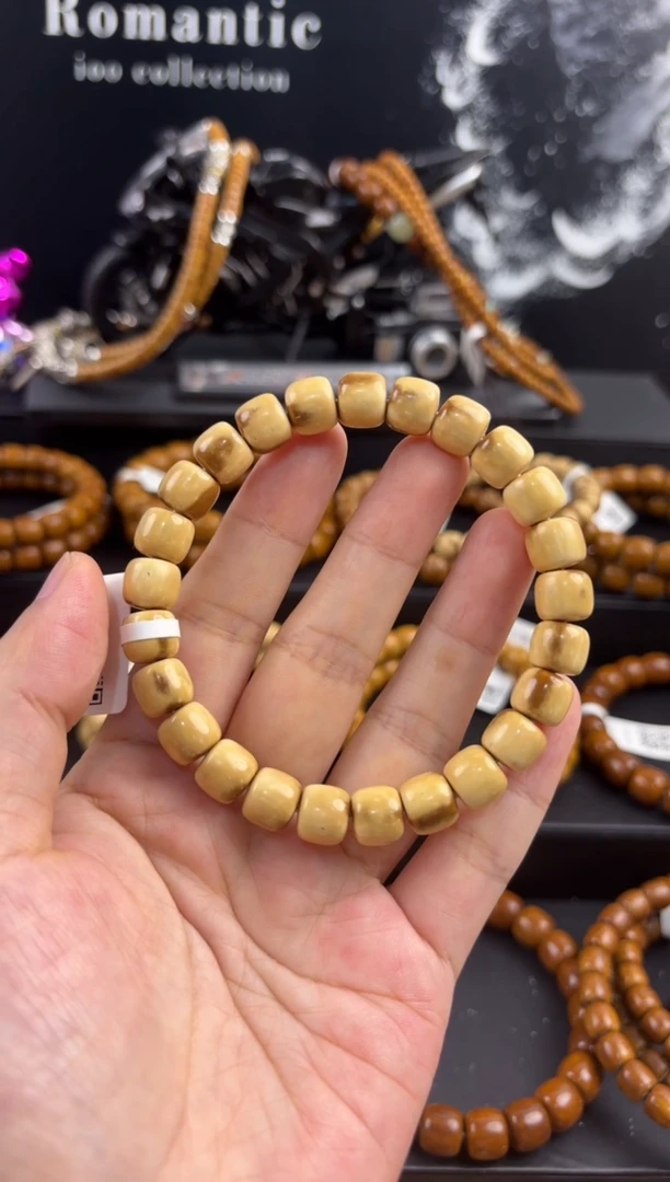 手串紫金鼠奥*曼紫金鼠精品实心花皮老型9.5