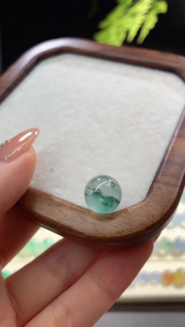 散珠翡翠天然翡翠散珠卡11.9