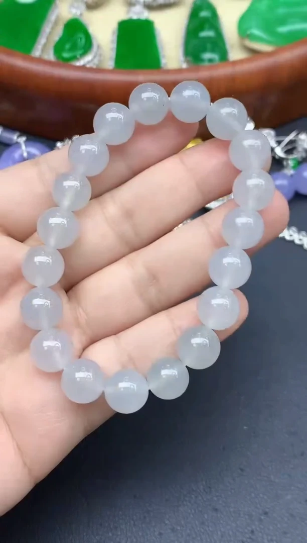 未镶嵌手链翡翠444-中国好珍宝