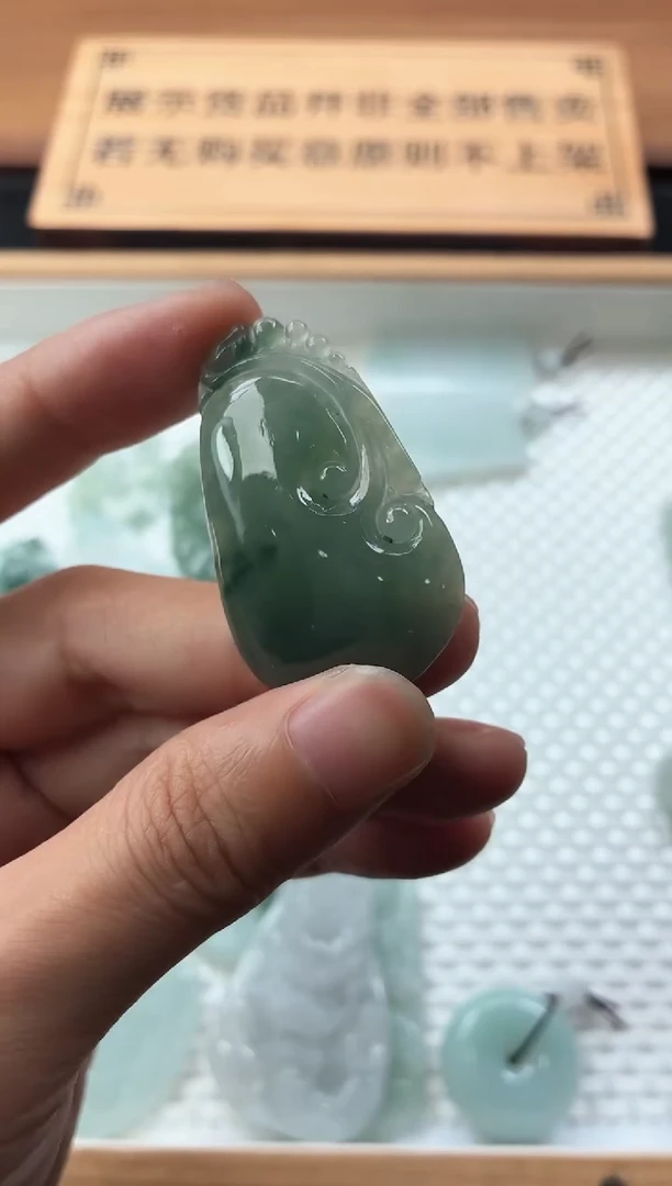 定制翡翠未镶嵌3906毛货不退不换