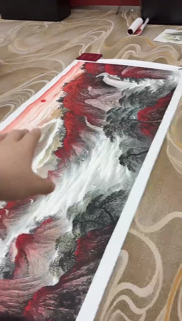 国画李克成专场 国画作品