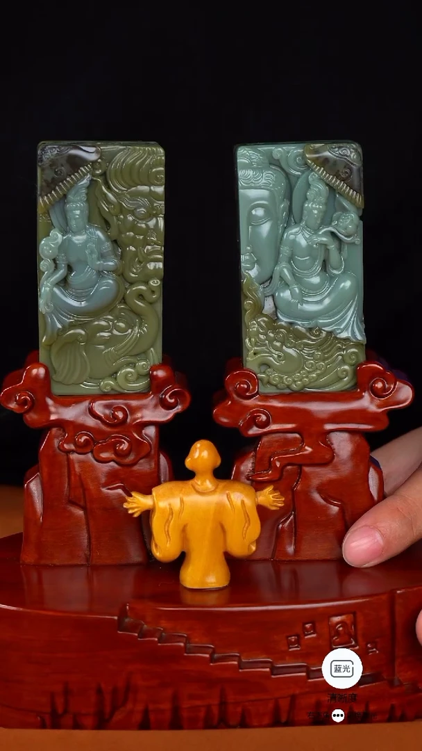 未镶嵌和田玉摆件?**泽摆件