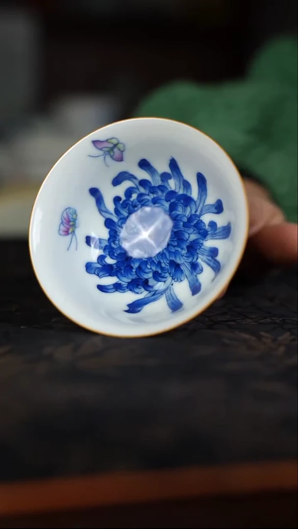 摆件瓷胭脂红 景德镇精品陶瓷茶器