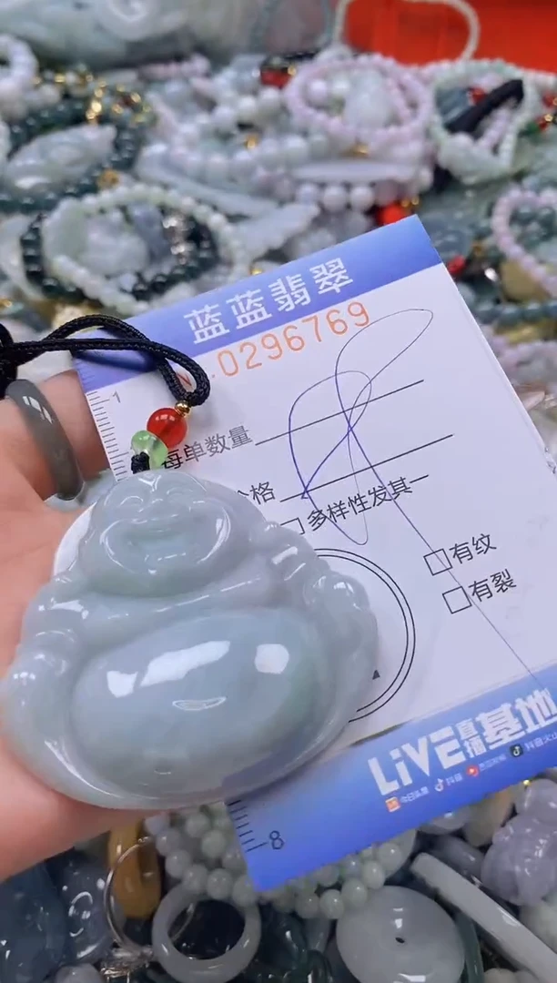 翡翠未镶嵌颈饰闪购0296769