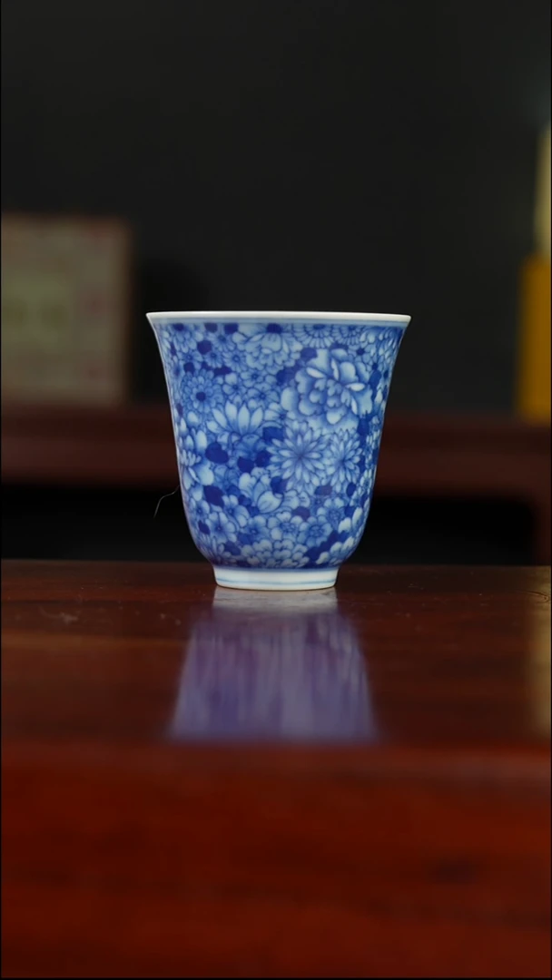 祖传窑  真柴窑传承400年万花不落地花神杯
