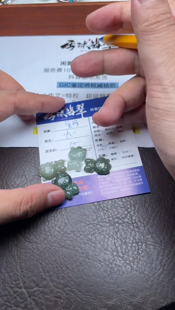 颈饰未镶嵌翡翠我****伤1629822177