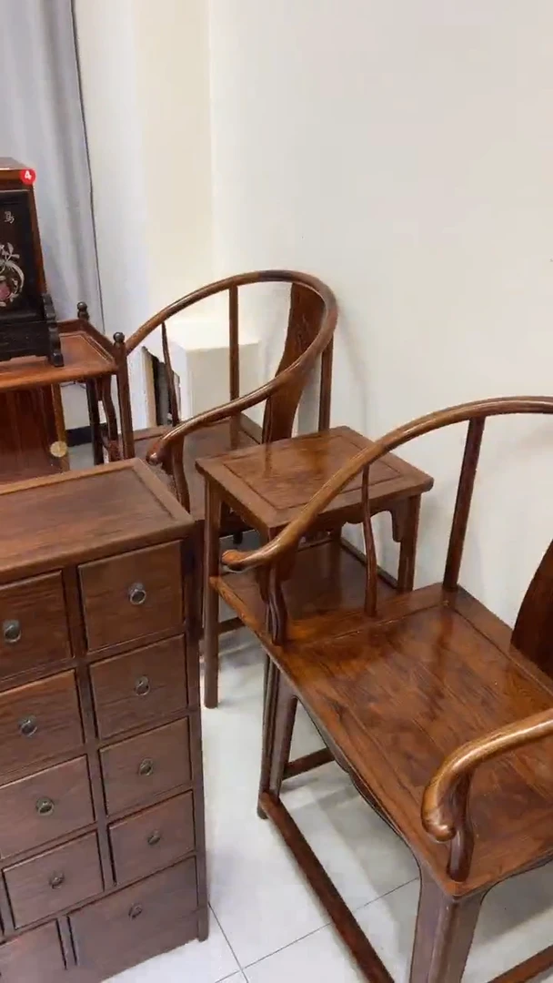 【闪购商品】木小圈椅套装套装套装