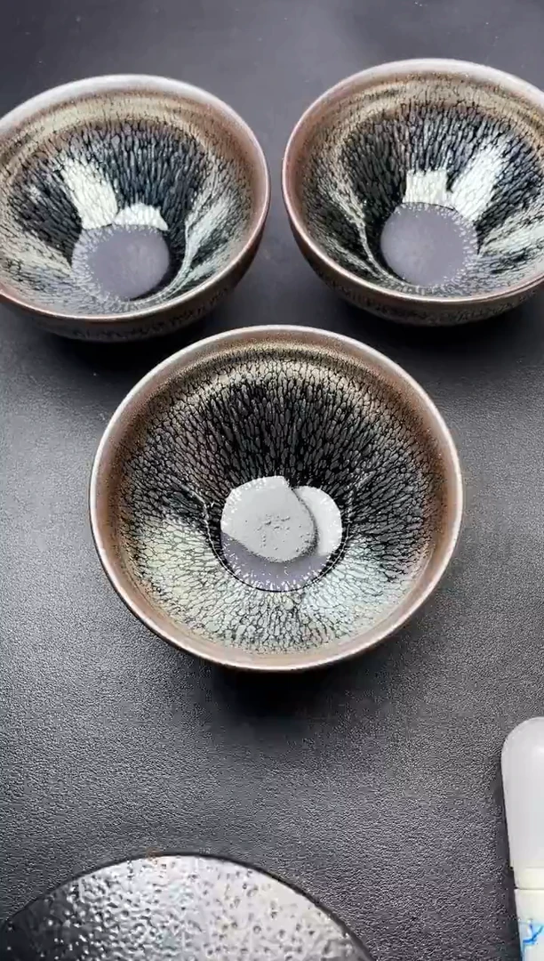 【闪购商品】茶盏叶紫建盏瓷器323