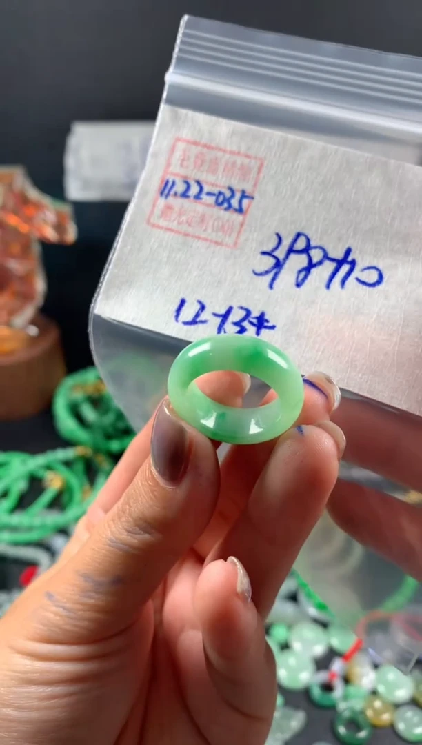 未镶嵌定制翡翠翡翠408元12#毛货需精细抛光035