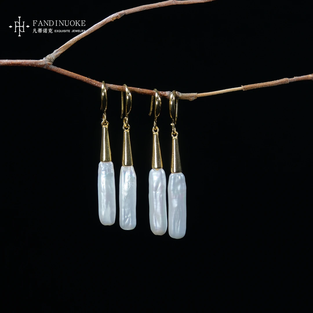 【加加专属】10 MJ86636-上上签|巴洛克珍珠耳钩-多样性发一件-随形