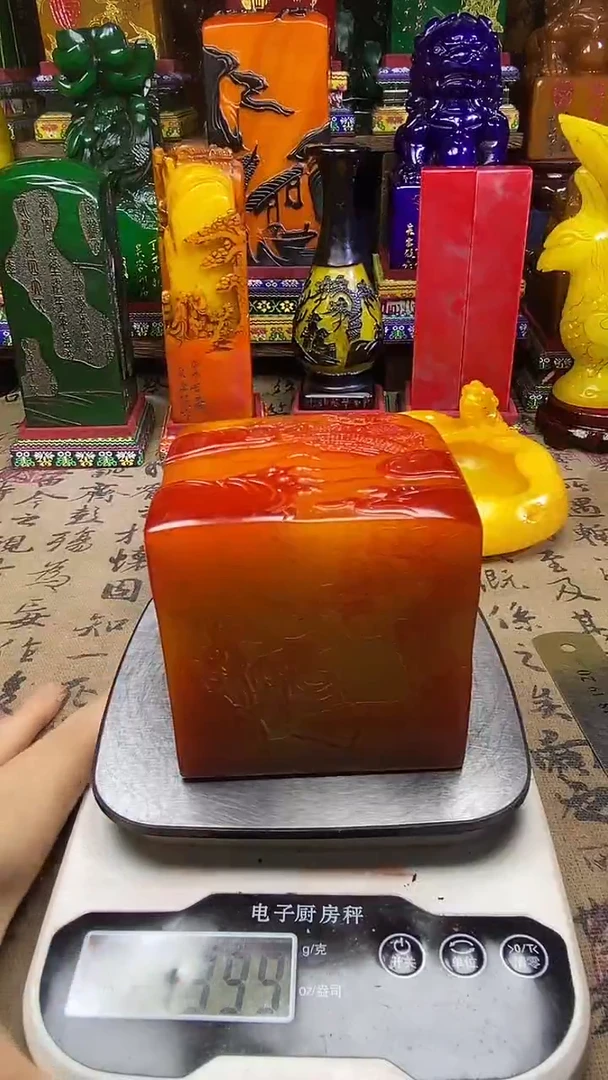 寿山石印石纯天然篆刻石料