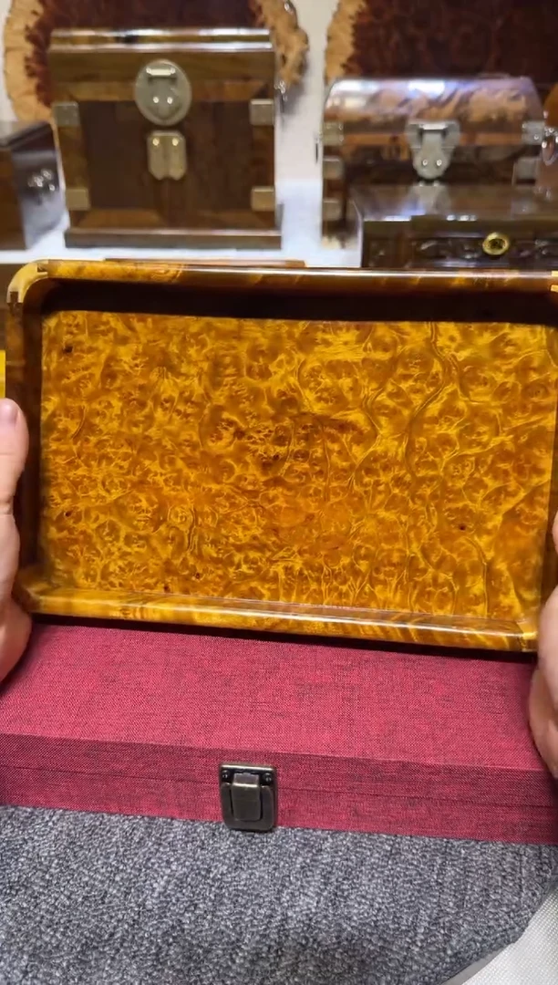 帝王之木：满留疤文承盘 长27宽17高3cm