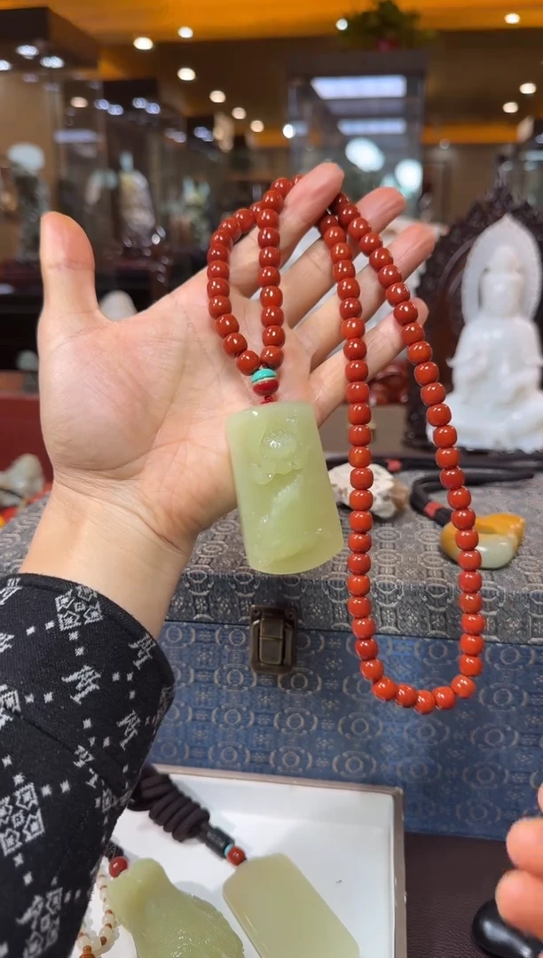 未镶嵌和田玉挂件黄口牌