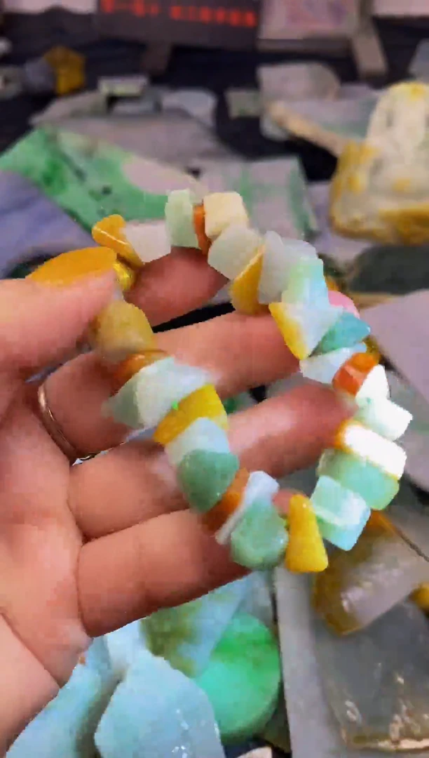 散珠翡翠天然缅甸翡翠A货131