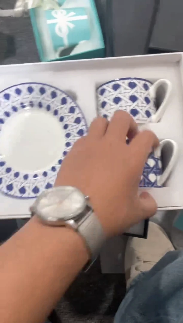 瓷片咖啡杯礼盒清仓！！！