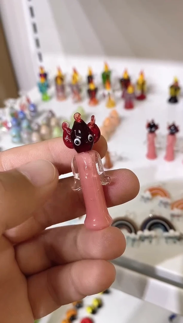 琉璃手工艺品进扣卡西法蜡烛
